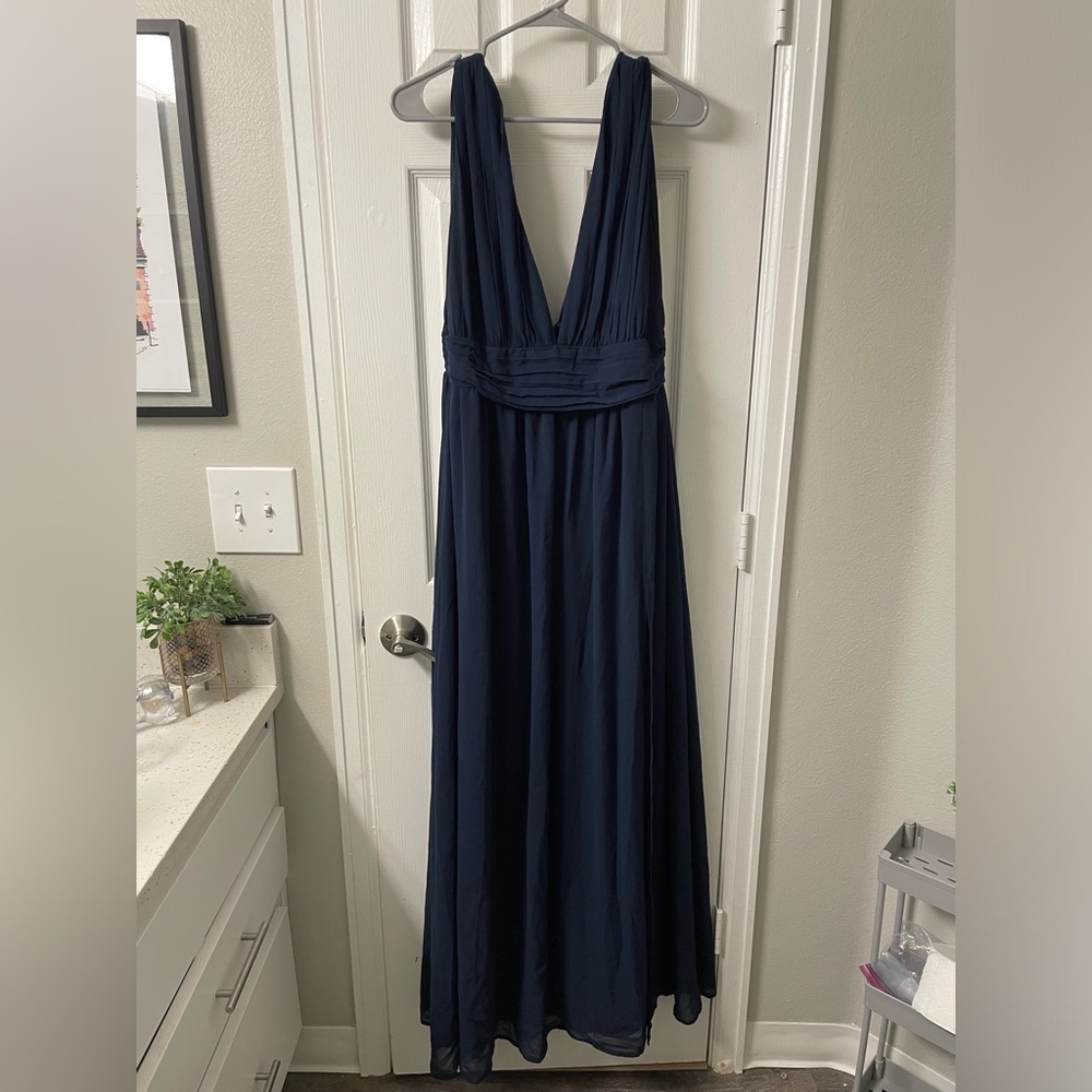 Lulus navy dress